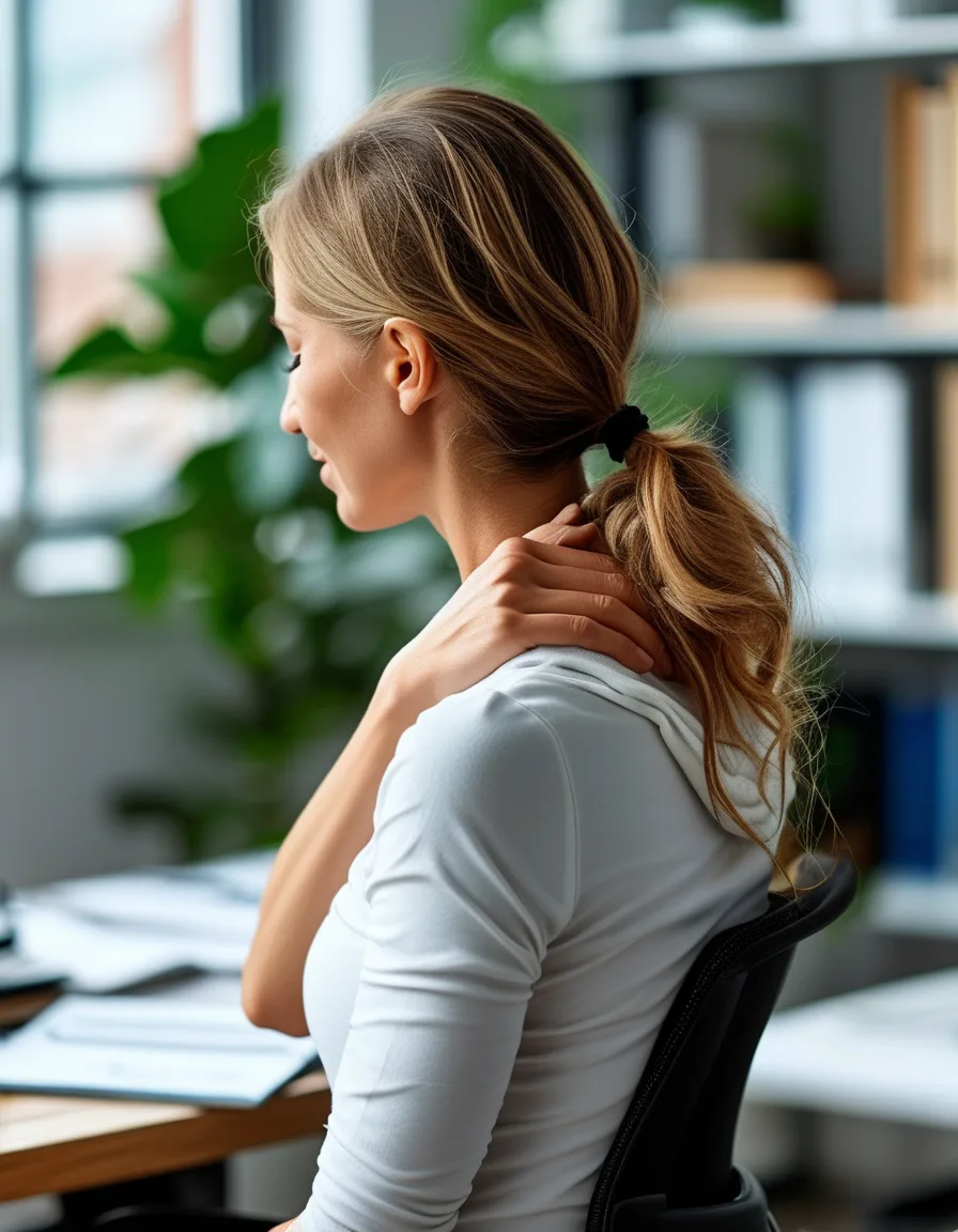 Upper Back Pain From Desk Work: Why It Happens and How to Relieve It